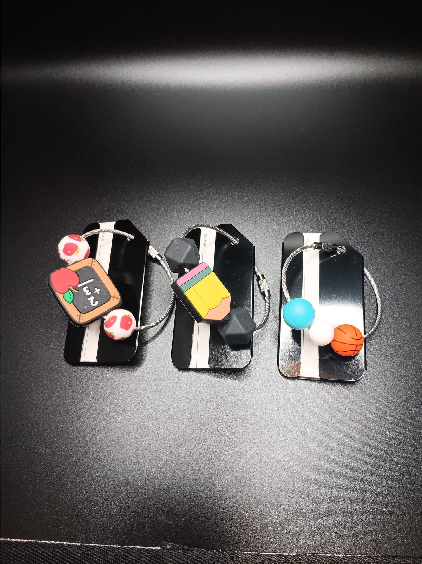 Silicone luggage tag