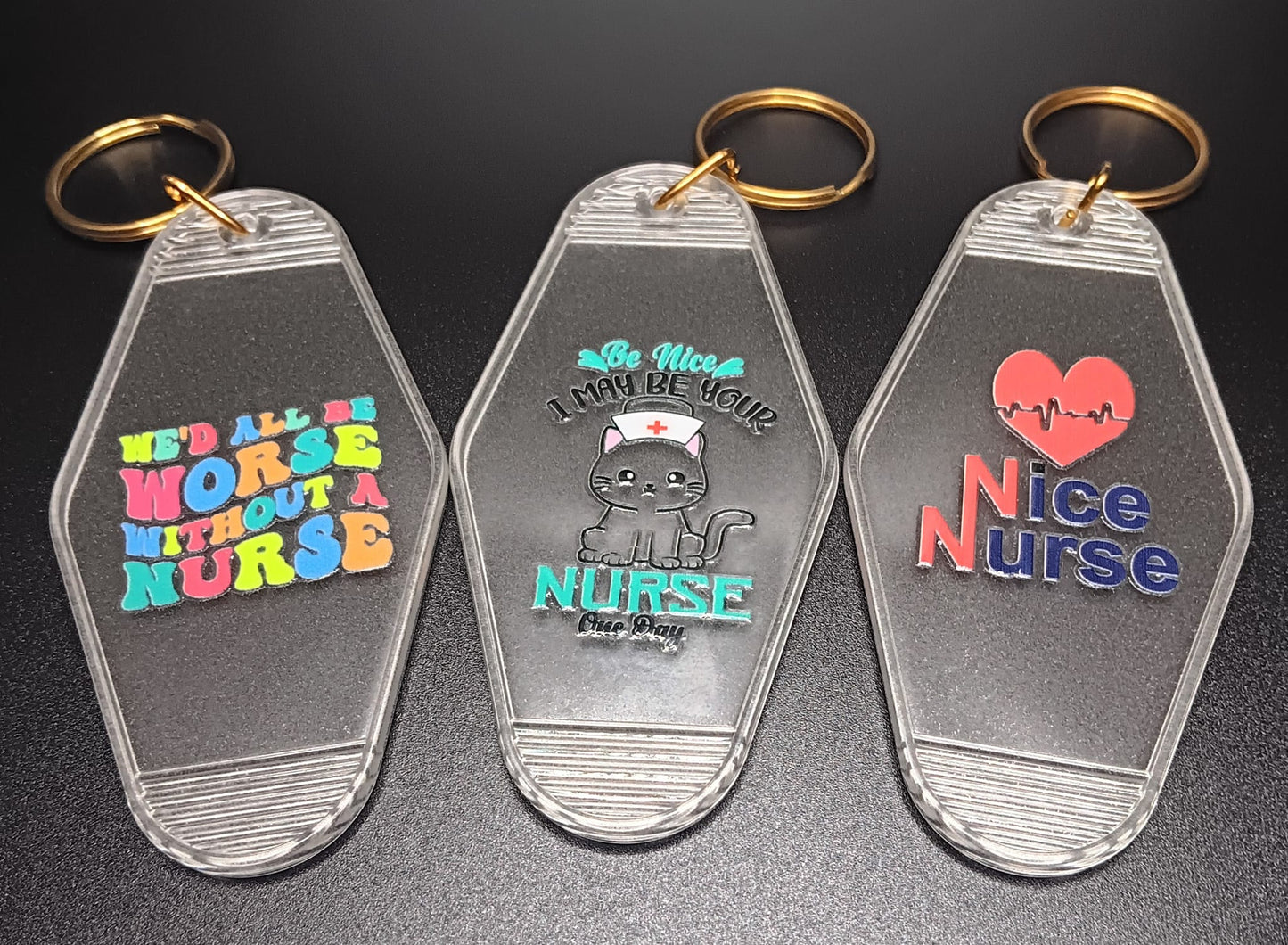 Nurse Hotel keychain