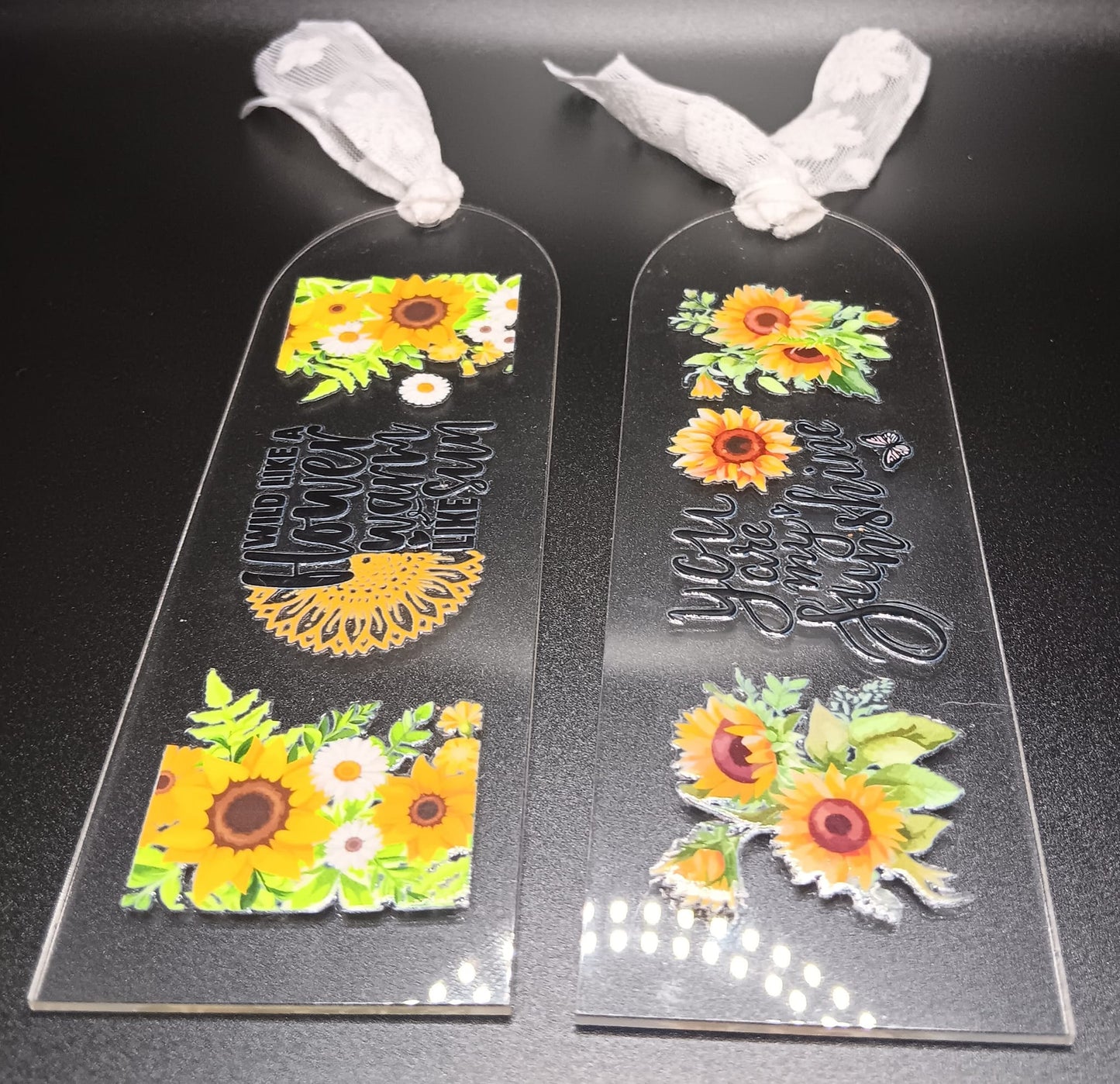 Sunflower bookmark