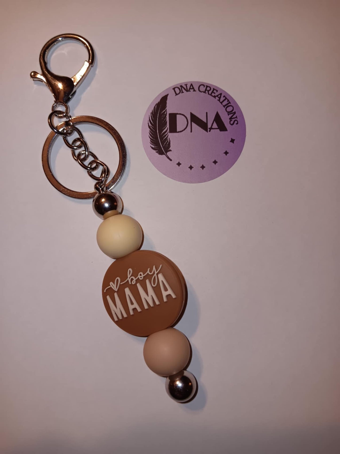 Boy Mama Keychain bar