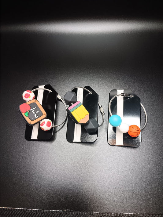 Silicone luggage tag