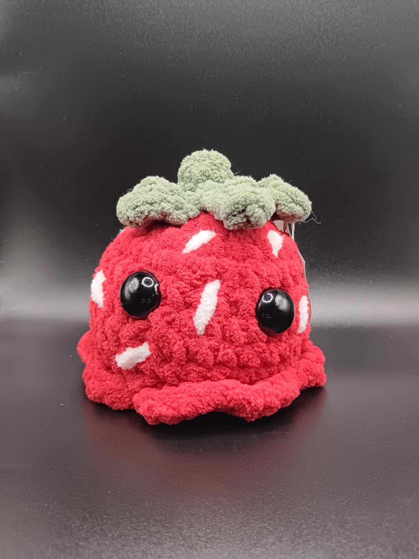 Crochet Strawberry Whale